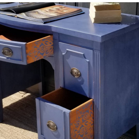Refinishing furniture for a cause